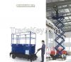 Electric Vertical Four-wheel Manual mobile hydraulic scissor lift