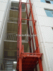 Transport cargo and goods Hydraulic chain guide rail lift platform