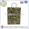 2015 new design paper shopping bag