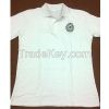 Custom made cotton fabric polo shirts