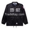 Custom made nylon fabric coach jackets