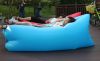 260cmx70cm Custom Inflatable Air Sofa Sleeping Bag Waterproof Pink Color