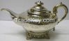 Brass Steel Silver Teapot