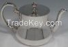 Brass Steel Silver Teapot