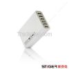 5V 10A 6 ports USB charger desktop travel multi port charger with full smart IC for all cell phone& Ipad