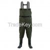 nylon/PVC chest wader for fishing