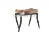 unique  iron chair  wi...