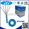 High Quality Bare Copper 24AWG Cat6 UTP LAN Cable Network Cable with CE/ISO/ROHS Approved