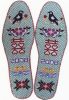 handmade embroidery insole