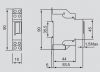 1 Module Single Phase Din rail energy meter 