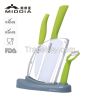 Corporate Gift Ceramic Kitchen Knife Set with Block