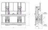 Forklift tipping fork