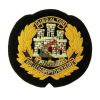 Bullion Embroidered Cap Badge