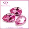 Pear shape ruby gemsto...