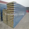 50/75/100/150mm rock wool Sandwich panel roof Sandwich panel