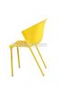 PP chair with chrome legs