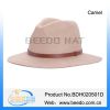 Handmade women wool felt hat wide brim mens fedora hats for women