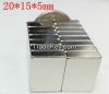 Best Quality Strong Magnetic Power Sintered NdFeB Neodymium block Magnets Coating Nickel