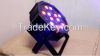 18pcs 1w led slim par can stage light 