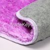 Polyester Shaggy 1.6X2.3m Hand Made Rugs Carpets