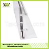 White powder coated aluminum profile for advertising frameless frame