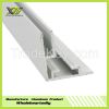 White powder coated aluminum profile for advertising frameless frame