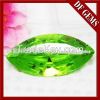 High quality synthethic marquise cut beautiful color cubic zirconia