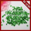 High quality square cut color glass gemstone