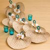 PALM LEAF WOVEN HAND F...