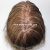 thin skin PU base highlight color hair replacement