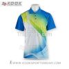 Dye sublimation custom digital printed t-shirts/polo shirts