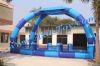 Party inflatable water pool for volleyball filed