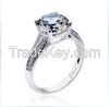 2015 Sale Fine Jewelry Sterling Jewelry Xmas 1ct 14k Plated Ring 925 B