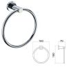 Towel Ring (brass / st...