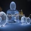 led christmas decorative lights snowman led motif light