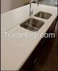 quartz surface   kitchen countertop  artificial quartz slab