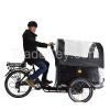 Alloy frame recumbent cargo trike with cabin for sale