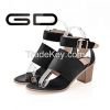 White/Black wine heel ...