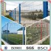 Galvanized steel fence...