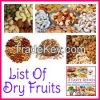Dried Fruits