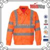 Yellow navy hi vis reflective work shirts