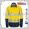 Navy safety reflective tape men work shirts