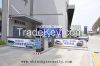 Parking advertising barrier with LED on arm