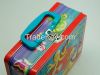 Breath mint tin box with hinge & embossing