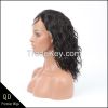 Â Chinese virgin hair loose curl lace front wigs