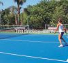 Hot sale! prefabricated synthetic stadium sport court rubber floor