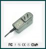 12W 12V1A AC to DC wall type power adaptor with CE-EMC, CE-LVD, ROHS cer