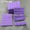 Chinese factory direct supply underwear accessories: 4*3 bra hooks and eyes tape