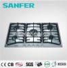 Stainless Steel Cooktop with 5 Burners