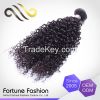 2015 hot sell China products 7A virgin Peruvian human hair kinky curly hair remy hair weave 